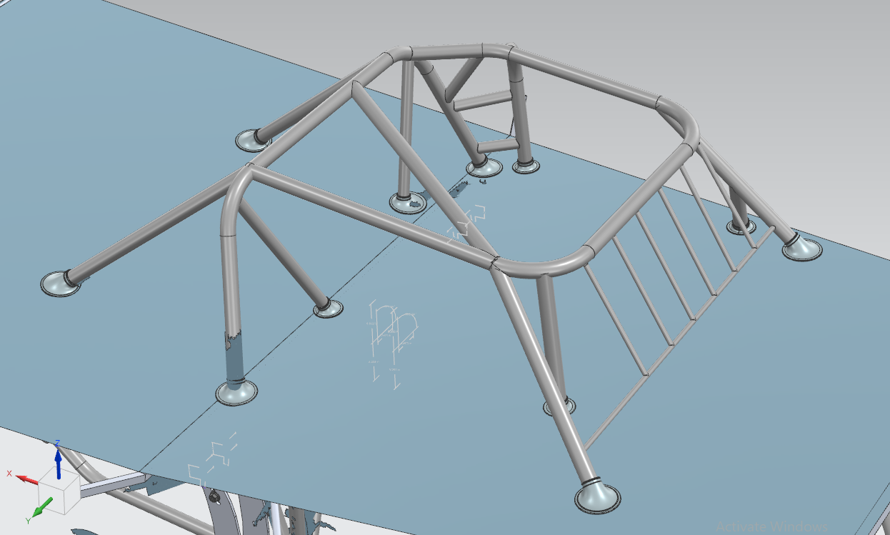 Longhorn Deck Grommets and optional Supports