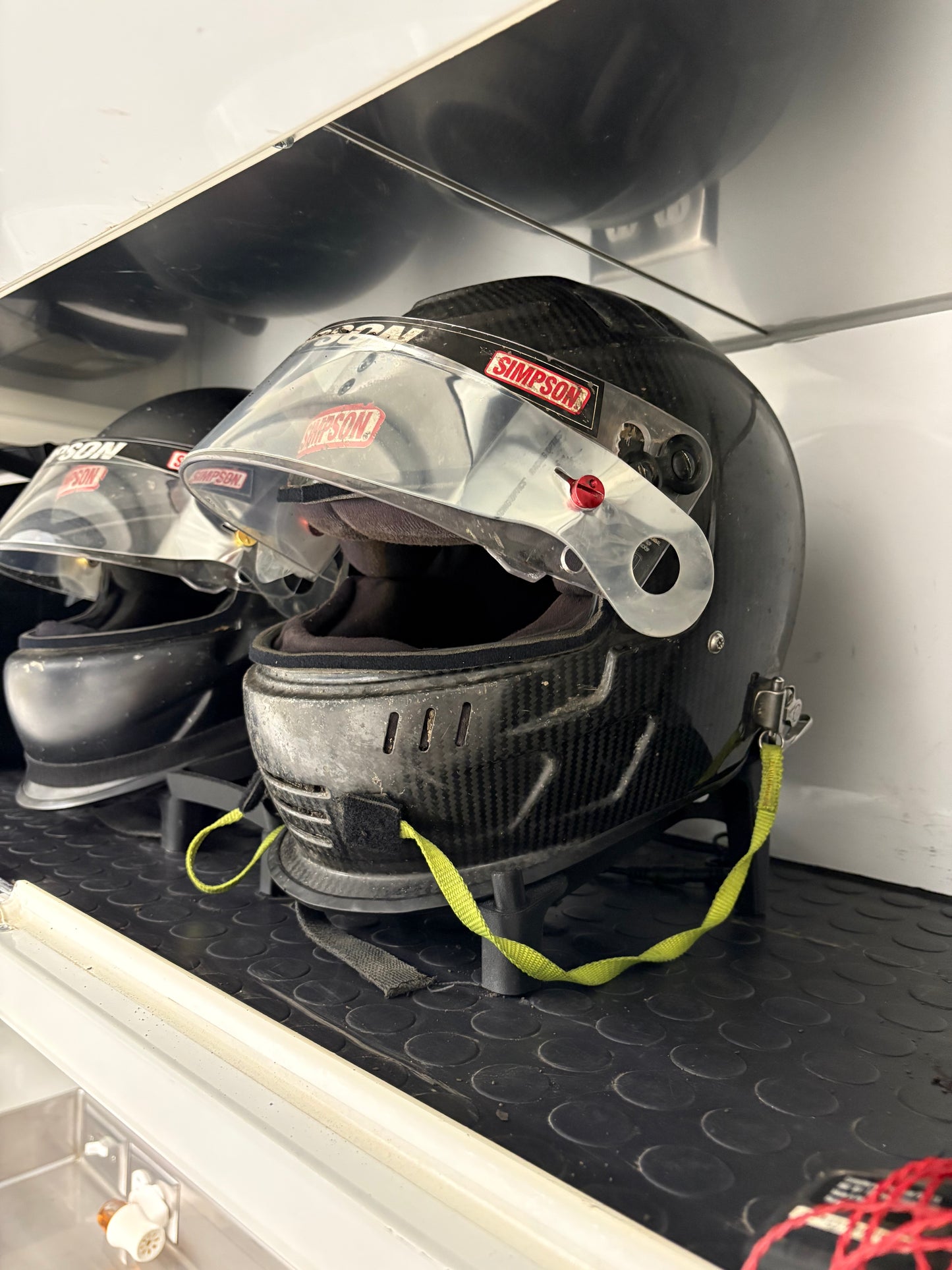 Helmet dryer for S&S trailer
