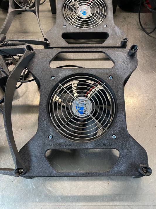 Helmet dryer for S&S trailer