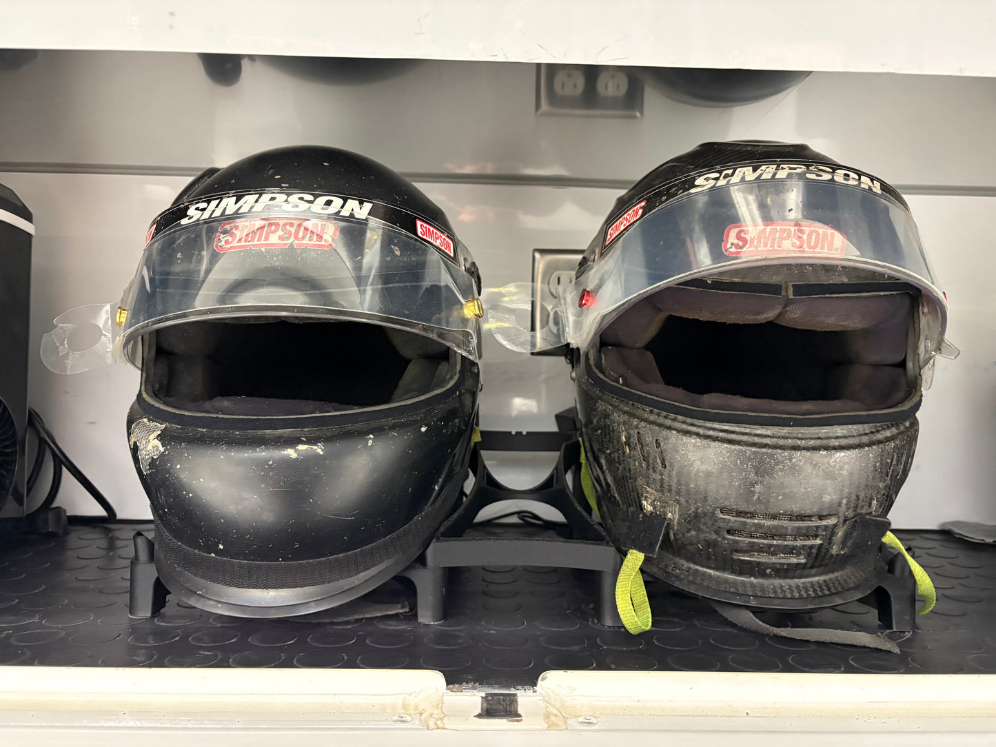 Helmet dryer for S&S trailer