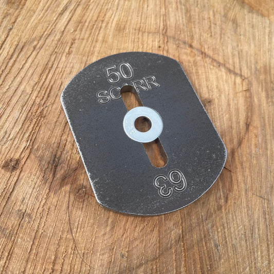 SCARR Chain Guide for Simington Swing Arm - Raker Grinder Mod