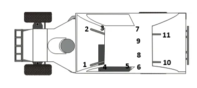 Longhorn Modified Deck Grommets with Supports